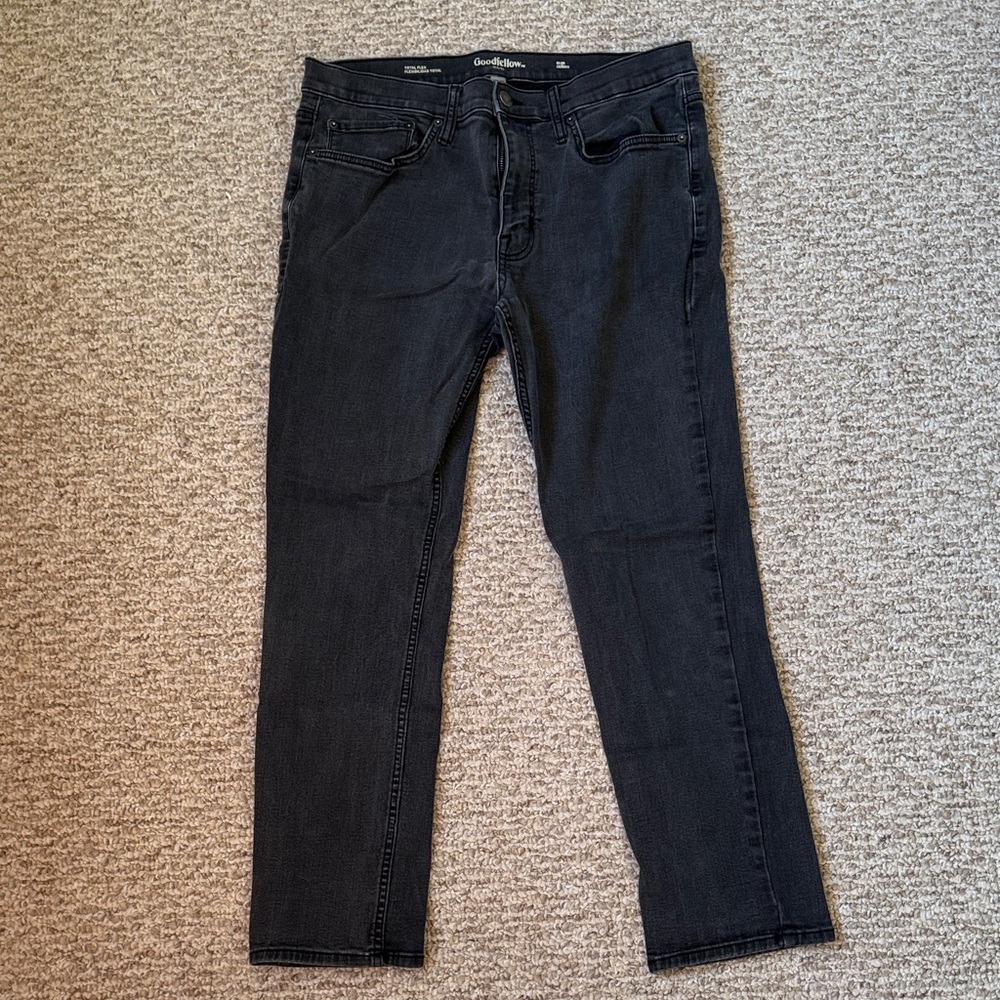 Goodfellow & Co Men's Dark Gray Slim Jeans